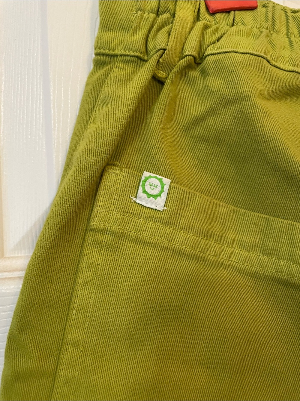 Big Bud Press Work Shorts in Lime Green Size Small - Picture 4 of 5